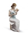 Lladro 01008781 CÁLIDO ARRULLO Porcelana Figura Lladro