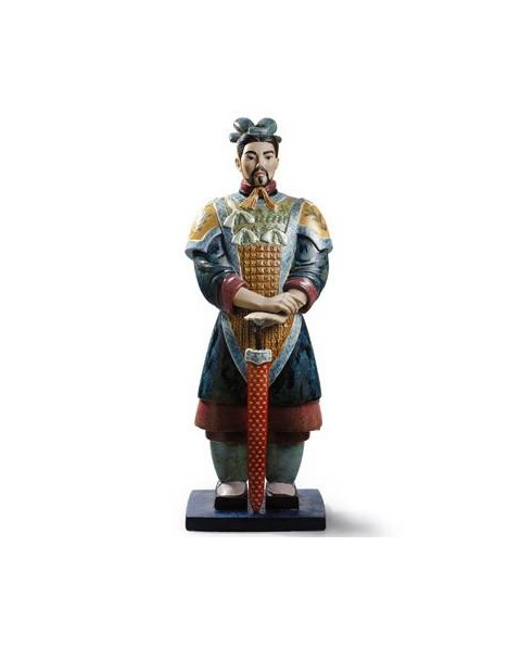 Lladro 01008795 GUERRERO DE XIAN Porcelana Figura Lladro