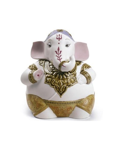 Lladro 01009150 GANESHA Porcelain Lladro