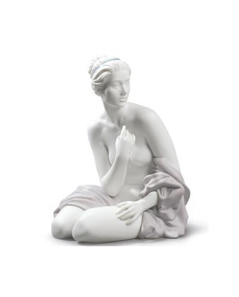 Lladro 01009157 BAÑISTA SENTADA Porcelana Figura Lladro