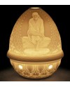 Lladro 01017365 LITHOPHANE VOTIVE LIGHT - SAI BABA Porcelain Lladro