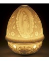 Lladro 01017367 LITHO.VOTIVE LIGHT-OUR LADY OF GUADALUPE Porcelain Lladro