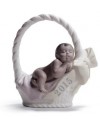 Lladro 01018404 NACIDA EN 2015 (NIÑA - TONO OSCURO) Porcelana Figura Lladro