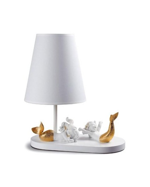 Lladro 01023024 MERMAIDS -LAMP (CE) Porcelaine Lladro