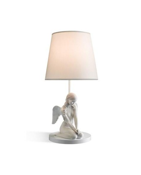 Lladro 01023028 BEAUTIFUL ANGEL - LAMP (CE) Porcelain Lladro