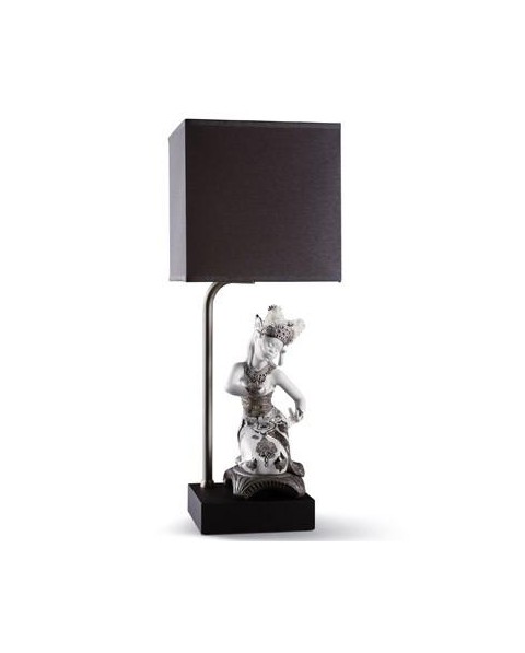 Lladro 01023053 BALI DANCER KNEELING-LAMP-UK Porcelain Lladro