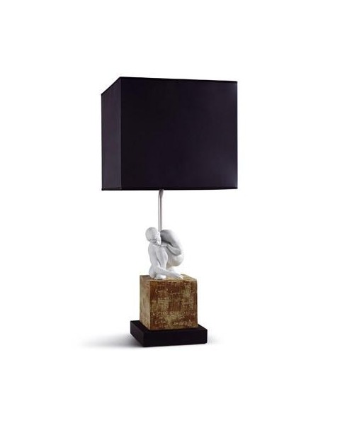 Lladro 01023058 SCIENTIA - LAMP (US) Porcelain Lladro