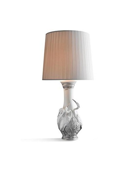 Lladro 01023117 HERONS-LAMP-UK Porcelaine Lladro