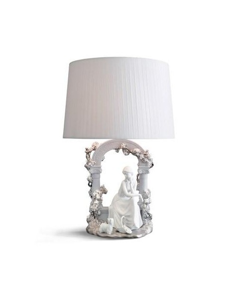 Lladro 01023145 TRANQUILITY-LAMP-UK Porcelain Lladro