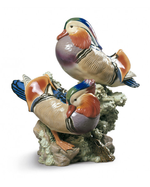 Lladro Porcelain MANDARIN DUCKS 01001979