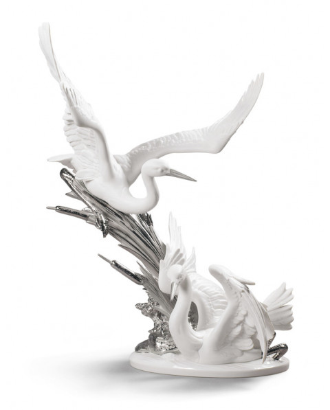 Porcelana Lladro CRANES (RE-DECO) 01009090