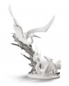 Lladro Porcelain CRANES (RE-DECO) 01009090