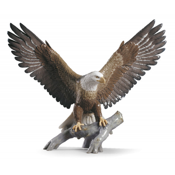 Lladro Porcelana FREEDOM EAGLE 01009245 Lladro Porcelana FREEDOM EAGLE 01009245