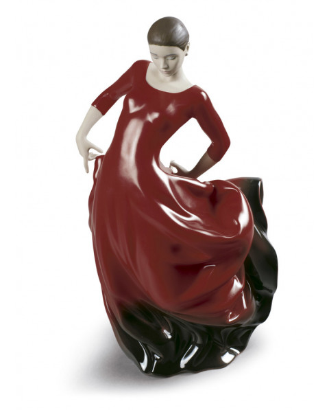 Lladro Porcelaine BULERIA RED 01009183