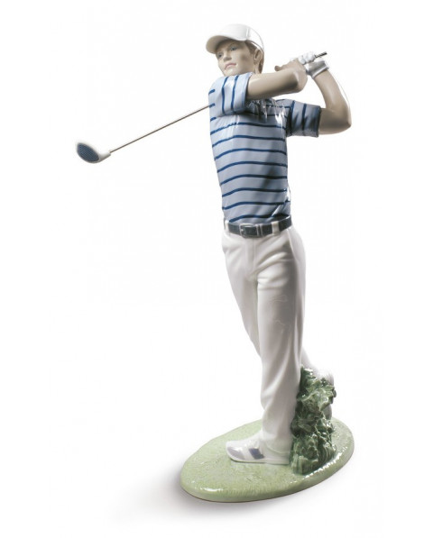 Lladro Porcelain GOLF CHAMPION 01009228