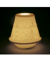 Lladro Porcelain LITHOPH VOTIVE LIGHT - TULIPS IN SPRING 01017368