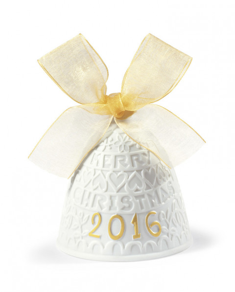 Lladro Porcellana 2016 CHRISTMAS BELL RE-DECO 01018410