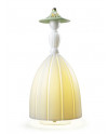 Lladro Porcellana MADEMOISELLE TABLE LAMP DANIELA CE 01023662