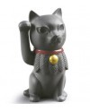 Lladro Porcelain MANEKI NEKO (BLACK) 01009166