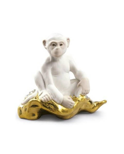 Lladro Porcelain THE MONKEY - MINI 01009175