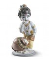 Lladro Porcelain KRISHNA BUTTERTHIEF 01009190