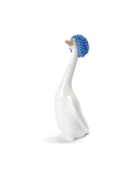 Lladro Porcelain GOOSSIPING - BLUE 01009207