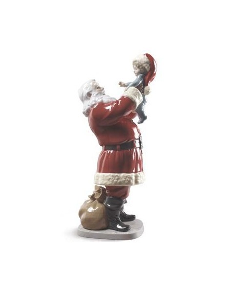 Lladro Porcelain MERRY CHRISTMAS SANTA! 01009254