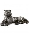 Lladro Porcelain TIGER (BLACK-SILVER) 01009261