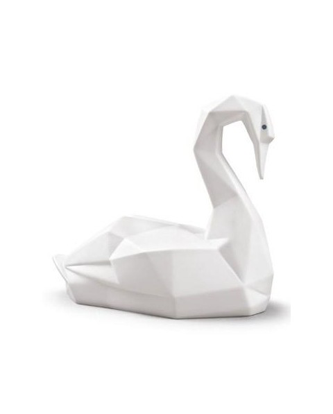 Lladro Porcelain SWAN (MATTE WHITE) 01009268