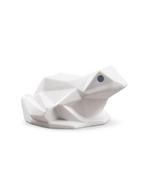 Lladro Porcelain FROG (MATTE WHITE) 01009271