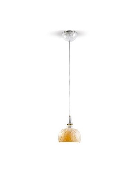 Lladro Porcelain I S-Lampe suspension-blanc-or-JP 01023896