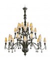 Lladro Porcellana Iamp S-CHAND.32L.(L)(ABSOLUTE BLACK)(US) 01023850