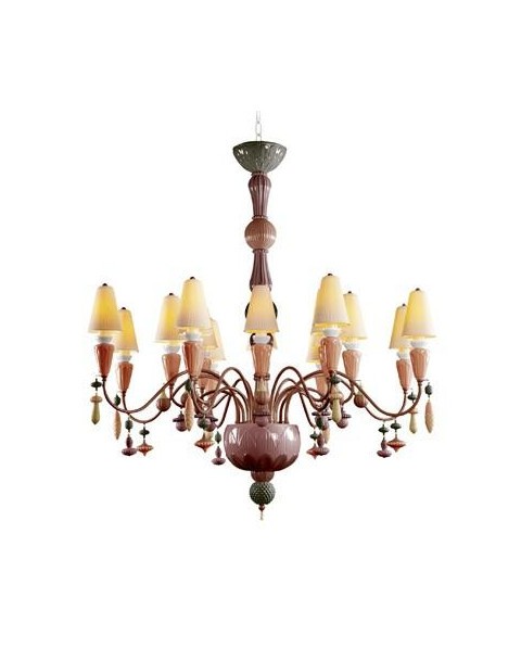 Lladro Porcellana I S-Chand16l-pM-rouge corail-CE-UK 01023861