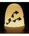 Lladro Porcelain KOI DOME LAMP 01023888