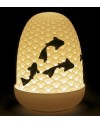 Lladro Porcelaine KOI DOME LAMP 01023888