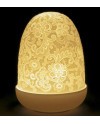 Lladro Porcelain LACE DOME LAMP 01023890