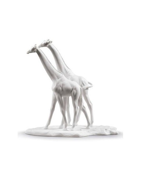 Lladro Porcelain GIRAFFES (WHITE) 01009296