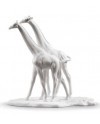 Lladro Porcelain GIRAFFES (WHITE) 01009296