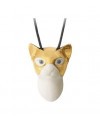 Lladro Porcelain MASKED CAT PENDANT 01010138