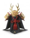 Lladro Porcelaine Casque samouraï-Rouge 01013048