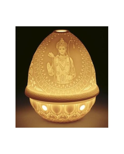 Lladro Porcelain Litophanie-Lord Rama 01017373