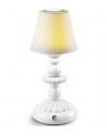 Lladro Porcelain Lotus Firefly lampe-blanc 01023759