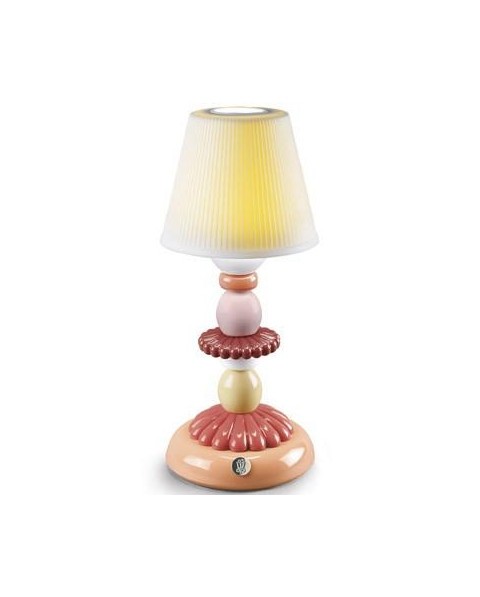 Lladro Porcelain Lotus Firefly lampe-corail 01023760