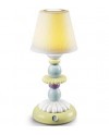 Lladro Porcelain LOTUS FIREFLY LAMP (GREEN BLUE) 01023761