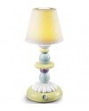 Lladro Porcelaine LOTUS FIREFLY LAMP (GREEN BLUE) 01023761