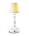 Lladro Porcelain Palm Firefly lampe-blanc 01023762