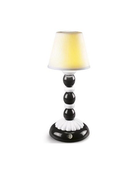 Lladro Porcelain Palm Firefly lampe-noir et blanc 01023763