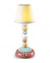 Lladro Porcelana Palm Firefly lampe-bleu clair 01023764