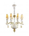 Lladro Porcellana I S-Chand8l-S-blanc-or-CE-UK 01023801