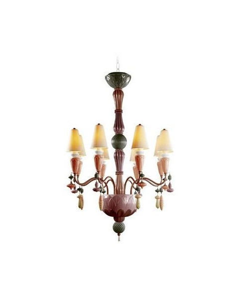 Lladro Porcelain I S-Chand8l-S-rouge corail-US 01023808